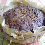Make-ahead mulled wine cake
